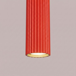 Suspension KARBON 1 Rouge Sollux | Suspension Design GU10