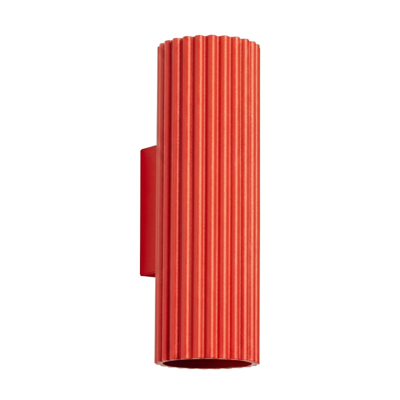 Applique Murale KARBON 20 Rouge Sollux | Luminaire Design GU10