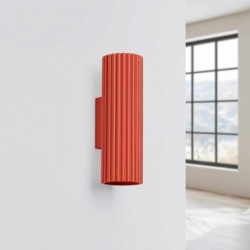 Applique Murale KARBON 20 Rouge Sollux | Luminaire Design GU10