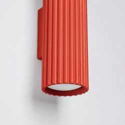 Applique Murale KARBON 20 Rouge Sollux | Luminaire Design GU10