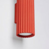 Applique Murale KARBON 20 Rouge Sollux | Luminaire Design GU10