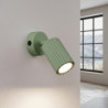 Applique Murale KARBON Sauge avec Interrupteur | Sollux Design