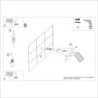 Applique Murale KARBON Sauge avec Interrupteur | Sollux Design
