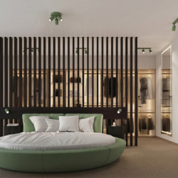 Applique Murale KARBON Sauge avec Interrupteur | Sollux Design