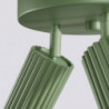 Plafonnier KARBON 3P Sauge Sollux | Luminaire Design GU10