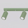 Plafonnier KARBON 4L Sauge Sollux | Luminaire Design GU10