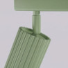 Plafonnier KARBON 4L Sauge Sollux | Luminaire Design GU10