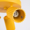 Plafonnier KARBON 3P Jaune Sollux | Luminaire Design GU10