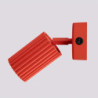 Applique Murale KARBON Rouge avec Interrupteur | Sollux Design