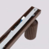 Plafonnier KARBON 4L Brun Sollux | Luminaire Design GU10