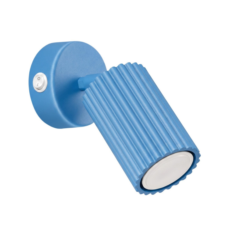 Applique Murale KARBON Azur avec Interrupteur SL.2377 Sollux