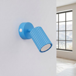 Applique Murale KARBON Azur avec Interrupteur SL.2377 Sollux