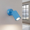 Applique Murale KARBON Azur avec Interrupteur SL.2377 Sollux