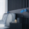 Applique Murale KARBON Azur avec Interrupteur SL.2377 Sollux