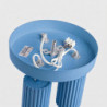 Plafonnier KARBON 3P Azur Sollux | Luminaire Design GU10