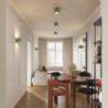 Applique murale AURA sauge G9
