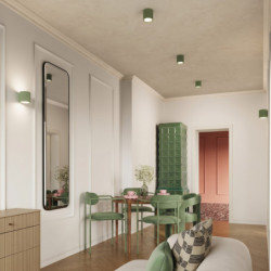 Applique murale AURA sauge G9
