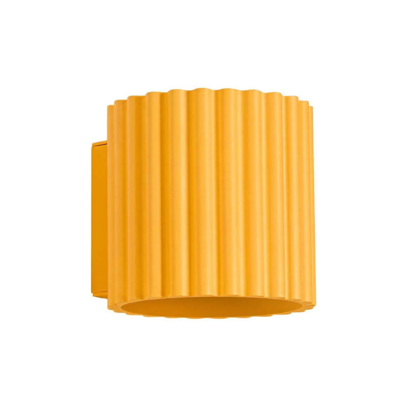Applique Murale AURA Jaune G9 | Sollux
