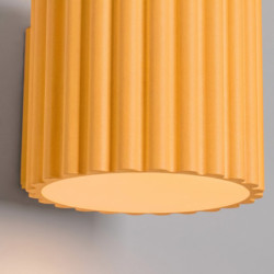 Applique Murale AURA Jaune G9 | Sollux
