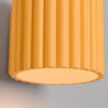 Applique Murale AURA Jaune G9 | Sollux