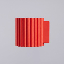 Applique Murale AURA Rouge G9 | Sollux