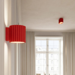 Applique Murale AURA Rouge G9 | Sollux