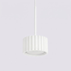 Suspension AURA 1 Blanche GX53 | Sollux
