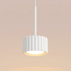 Suspension AURA 1 Blanche GX53 | Sollux