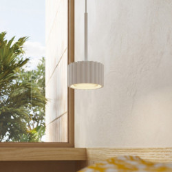 Suspension AURA 1 Blanche GX53 | Sollux