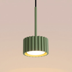 Suspension AURA 1 Vert Olive GX53 | Sollux