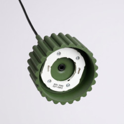 Suspension AURA 1 Vert Olive GX53 | Sollux