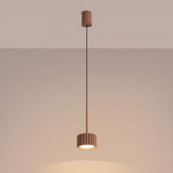 Suspension AURA 1 Moka GX53 | Sollux