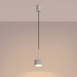Suspension AURA 1 Taupe GX53 | Sollux