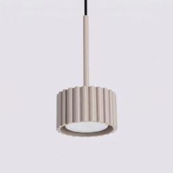 Suspension AURA 1 Taupe GX53 | Sollux