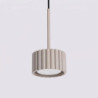 Suspension AURA 1 Taupe GX53 | Sollux