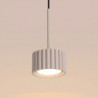 Suspension AURA 1 Taupe GX53 | Sollux