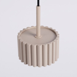 Suspension AURA 1 Taupe GX53 | Sollux