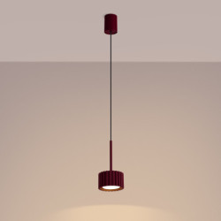 Suspension AURA 1 Bordeaux GX53 | Sollux