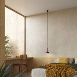 Suspension AURA 1 Bordeaux GX53 | Sollux