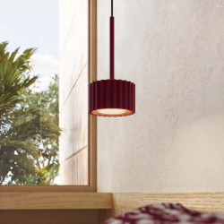 Suspension AURA 1 Bordeaux GX53 | Sollux