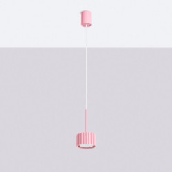 Suspension AURA 1 Rose GX53 | Sollux