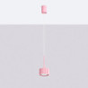 Suspension AURA 1 Rose GX53 | Sollux