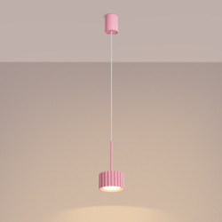 Suspension AURA 1 Rose GX53 | Sollux