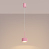 Suspension AURA 1 Rose GX53 | Sollux