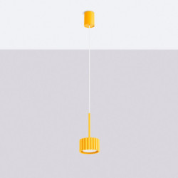 Suspension AURA 1 Jaune GX53 | Sollux