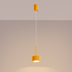 Suspension AURA 1 Jaune GX53 | Sollux