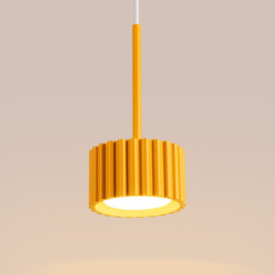 Suspension AURA 1 Jaune GX53 | Sollux