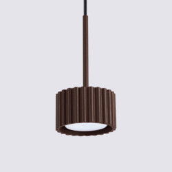 Suspension AURA 1 Brun GX53 | Sollux