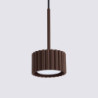 Suspension AURA 1 Brun GX53 | Sollux