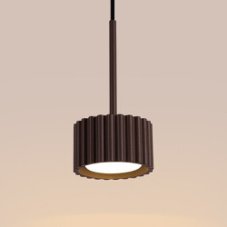 Suspension AURA 1 Brun GX53 | Sollux